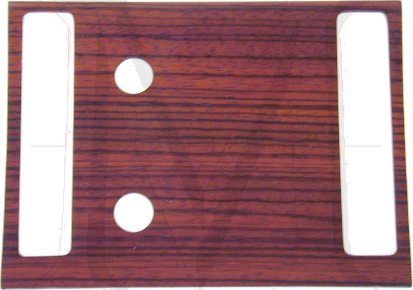 ZEBRANO WOOD A/C COVER