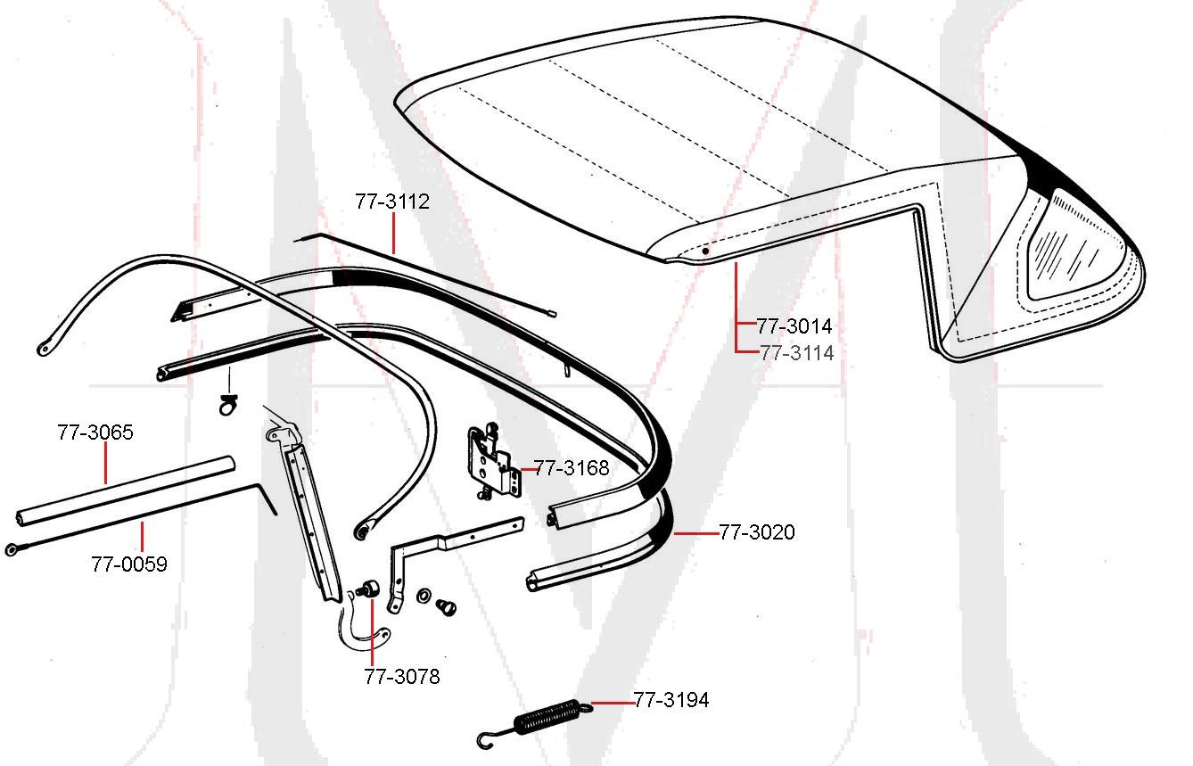 SIDE TENSIONER CABLE  PAD