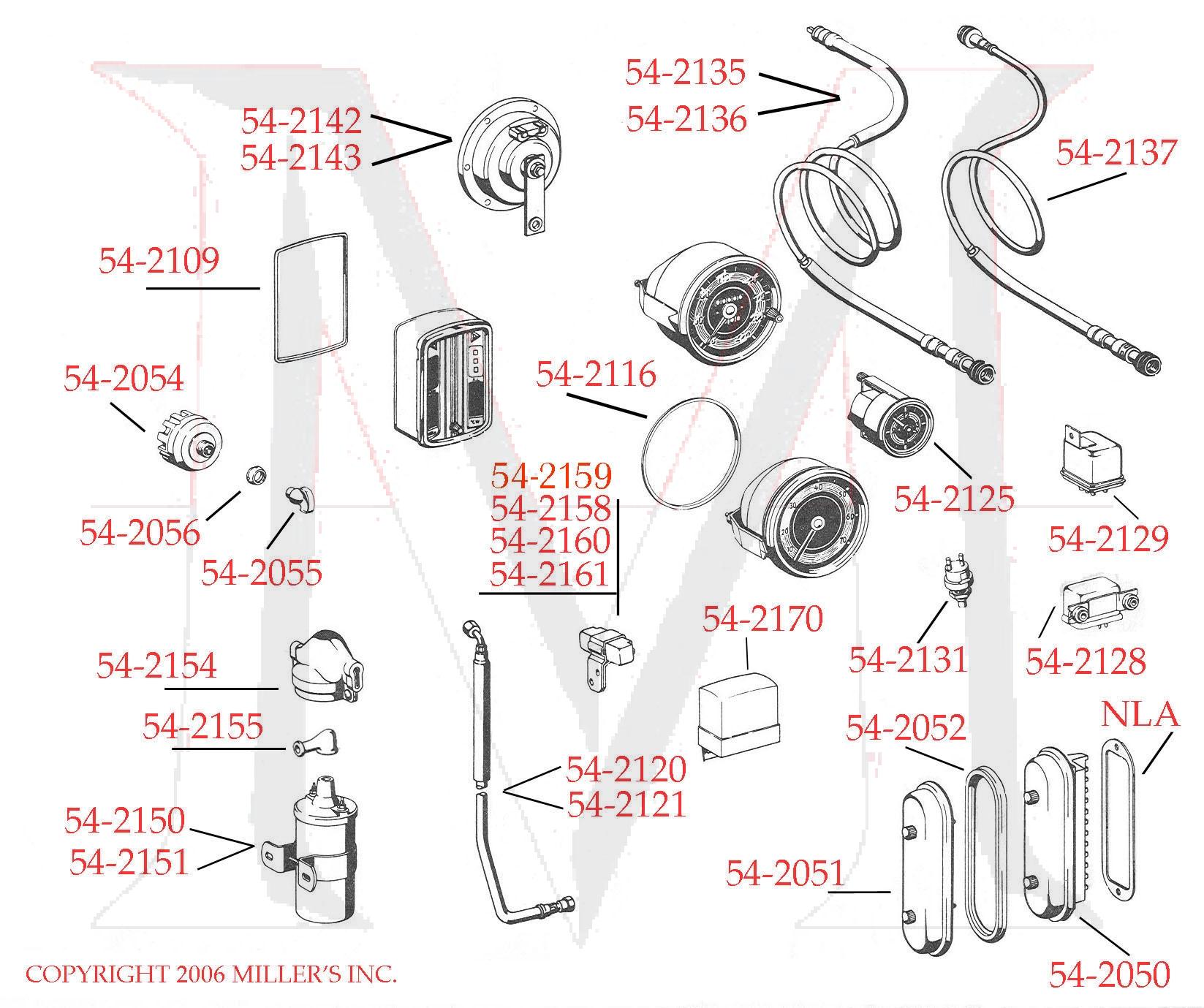 SPEEDOMETER CABLE STANDARD (MANUAL)