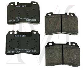 BRAKE PAD SET - FRONT