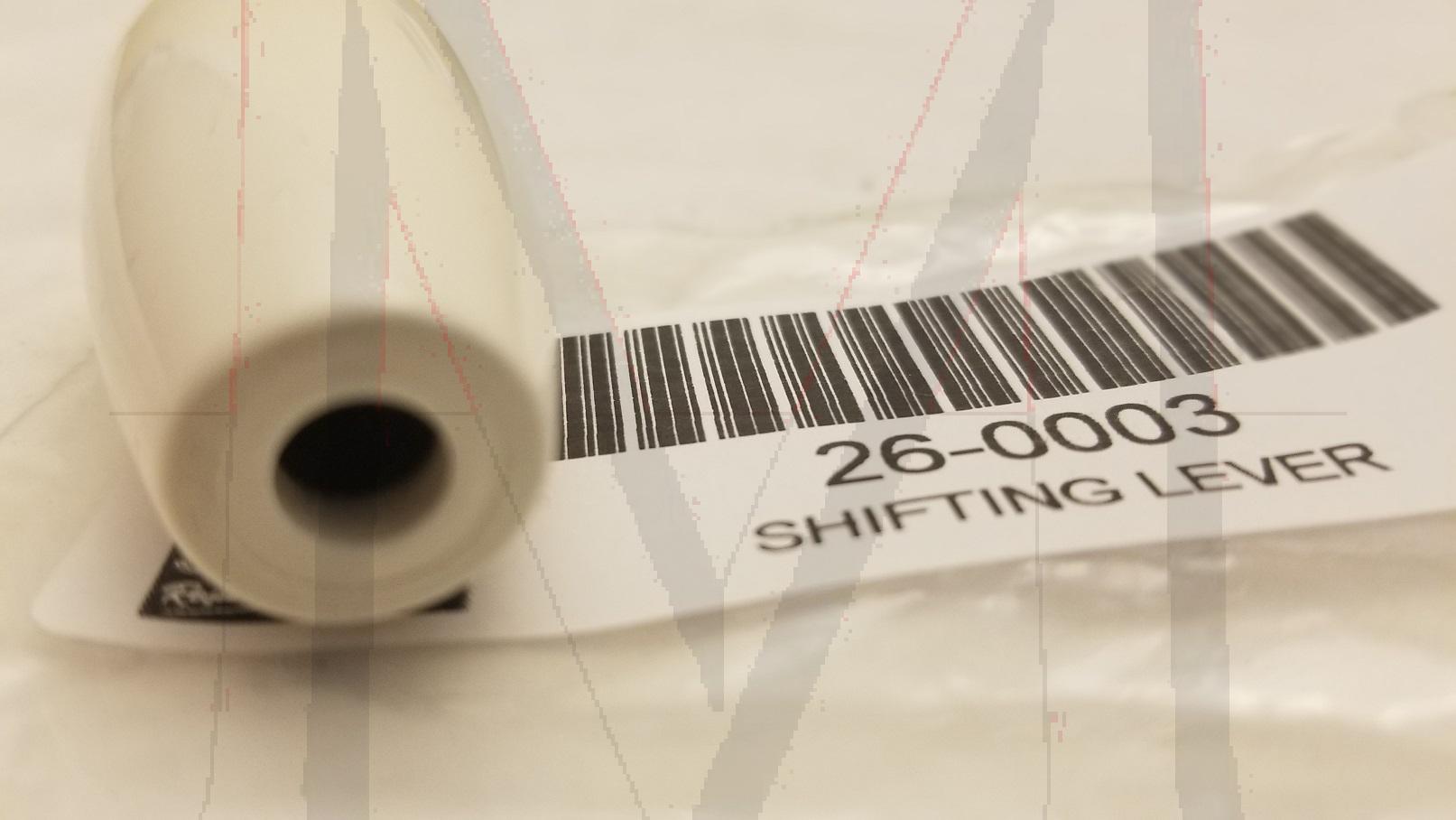 PUSH ON SHIFT LEVER KNOB - IVORY COLOR