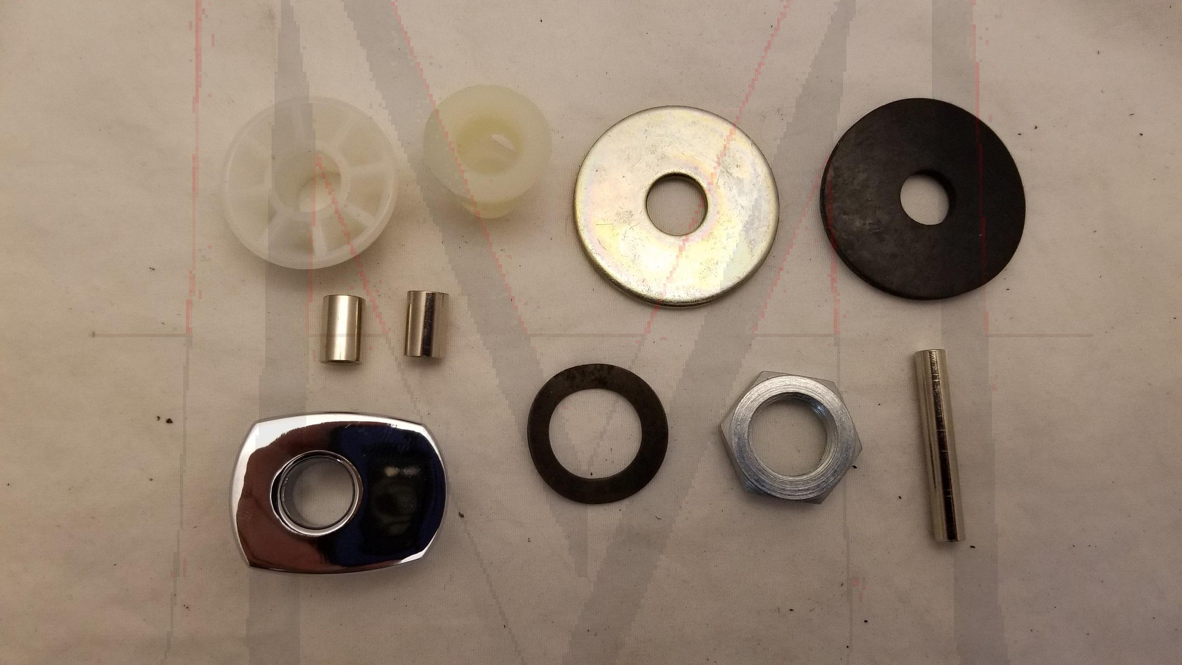 HARD TOP HANDLE PARTS KIT