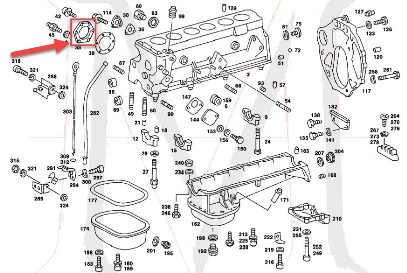 CYLINDER HEAD BLK COVER 6 HOLE