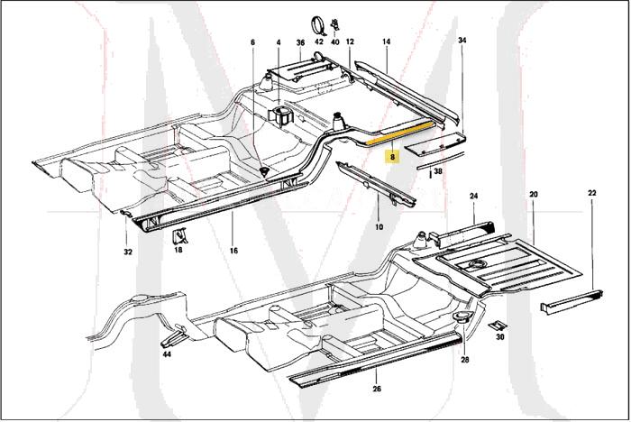 SIDE MEMBER - REAR LEFT