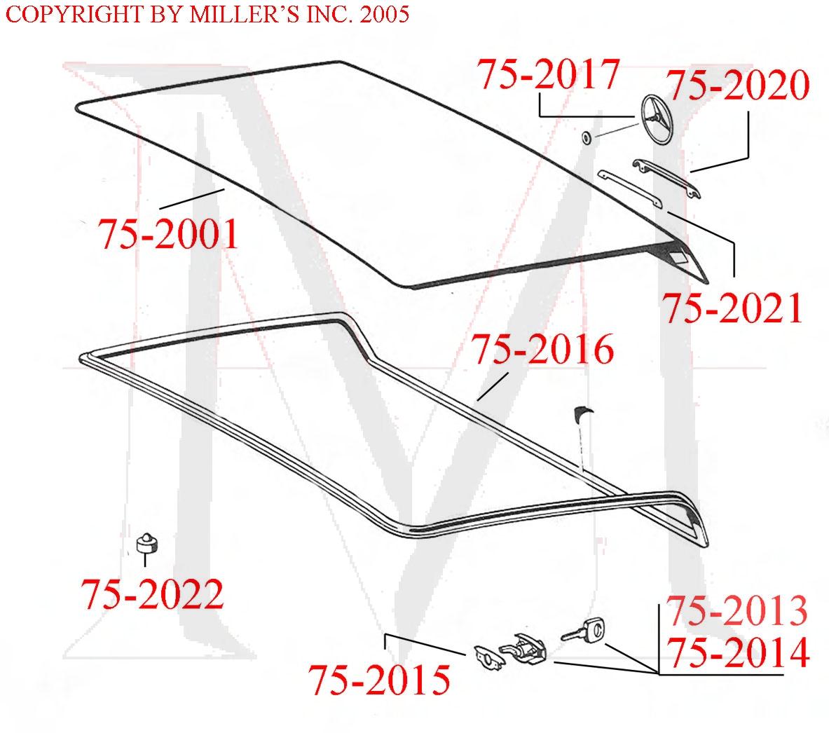 LATCH TYPE TRUNK LOCK
