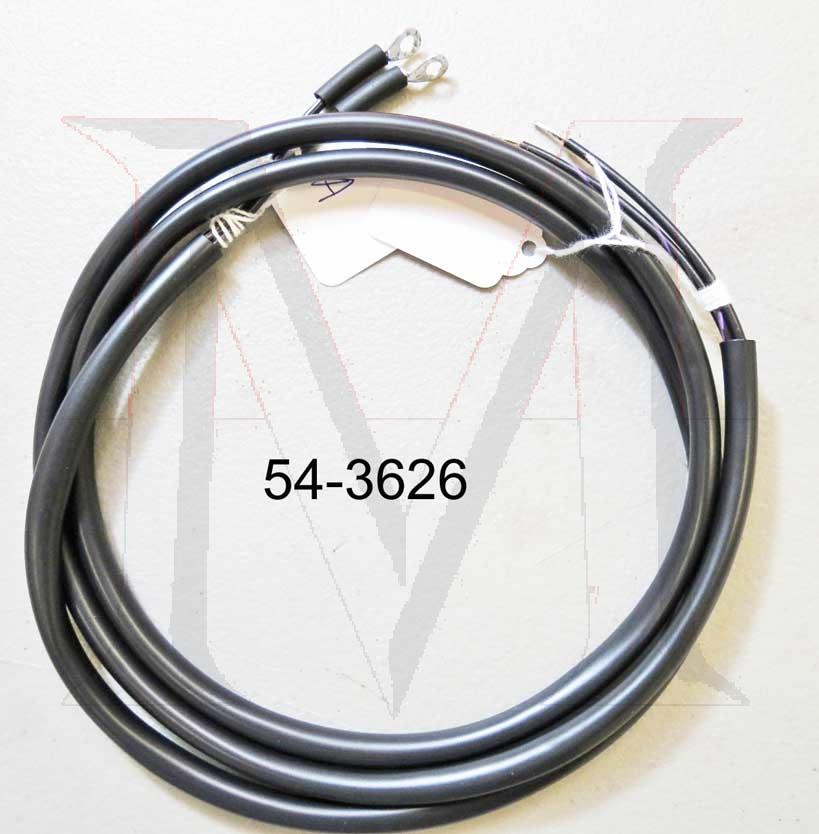 190SL WIRING HARNESS - WINDSHIELD WASHER PUMP SWITCH