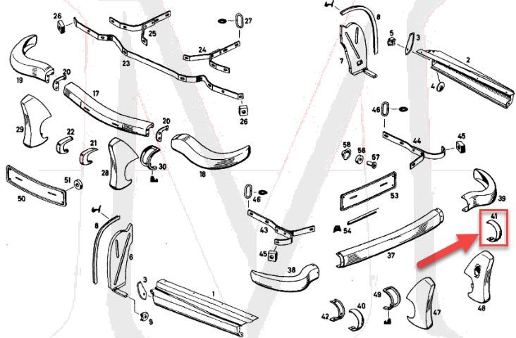 REAR BUMPER JOINT COVER